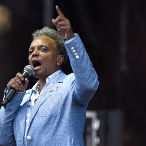 Ex-Chicago Mayor Lightfoot: Trump 'making up' facts about crime rate