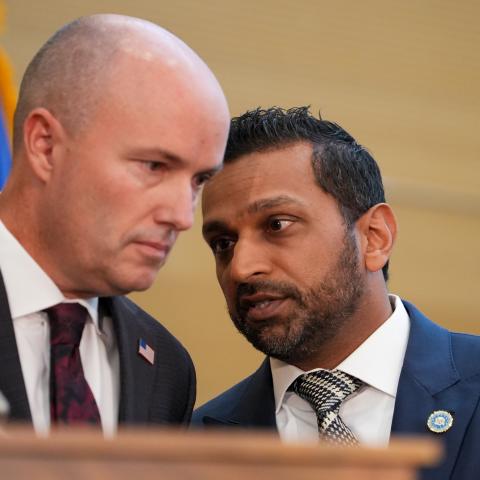 Patel says DNA places Charlie Kirk's suspected shooter at crime scene