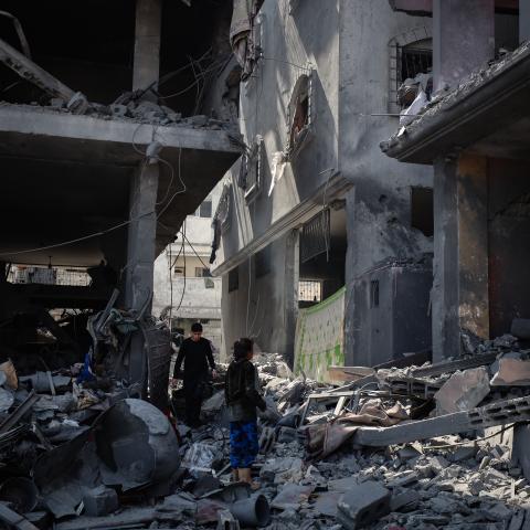 Trump suggests allies could 'straighten out' Hamas