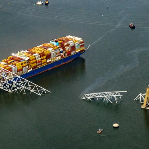 Cost to rebuild Baltimore's Key Bridge, toppled by cargo ship last year, expected to double