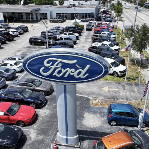 Ford takes $19.5 billion in charges amid shift away from electric vehicles