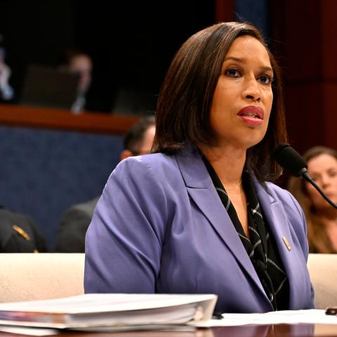 DC Mayor Bowser names new leader of police department, after chief resigns amid crime stats probes