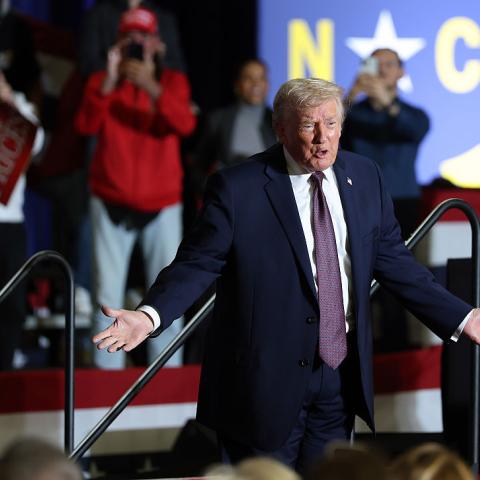 Trump predicts Democrats will shut down government in January over Obamacare premiums