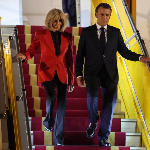 Paris court finds 10 people guilty of cyberbullying French first lady Brigitte Macron