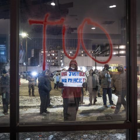 Anti-ICE protesters attack Minneapolis hotel where they suspected federal agents were staying