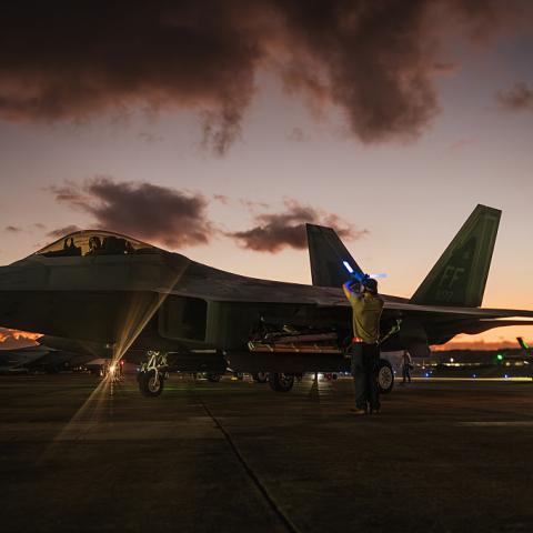F-22s removed from Super Bowl flyover, official says