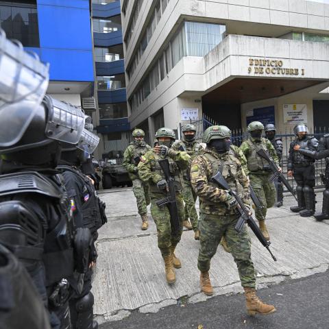 Ecuador launches major offensive against drug cartels, with U.S. backing