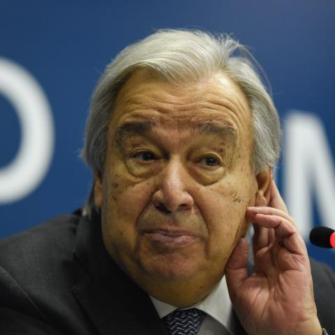 UN head Guterres cooperating with Trump's 'Board of Peace,' but doesn't want it in Hormuz