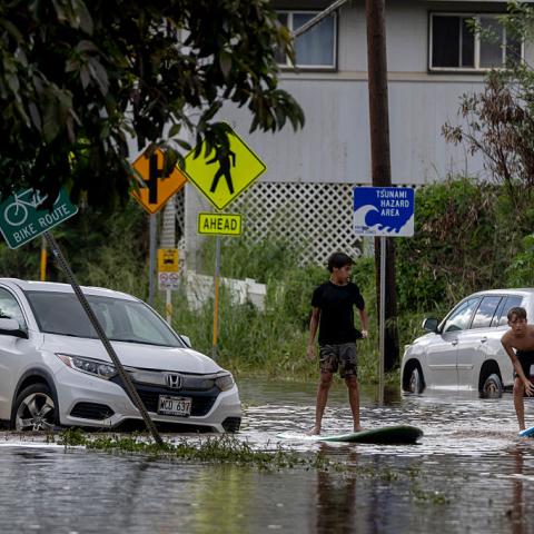 More than 230 people rescued during worst Hawaii flooding in 20 years 