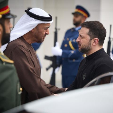 Ukraine's Zelenskyy signs defense cooperation pacts with three Gulf states