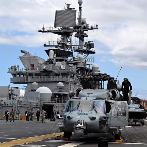 Iran warns U.S. troops would be 'set on fire' if they invade