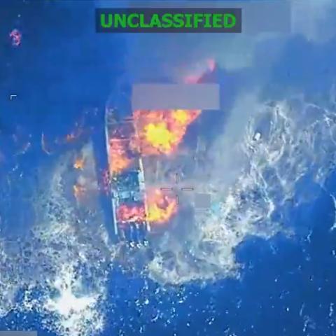 U.S. SOUTHCOM says it killed 'three male narco-terrorists' in Eastern Pacific drug boat strike
