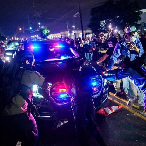 FBI arrests Newark rioter who told ICE officer 'I'll kill your whole family ... I have your face'