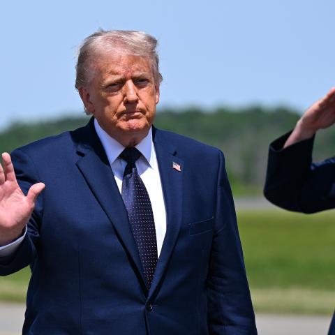 Trump says 'all sides should stand down' after Israel's attack on Lebanon as Iran deal emerges