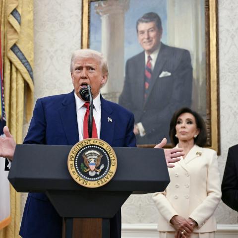 Trump said he's still deciding whether he'll keep Pirro around following Reflecting Pool dispute