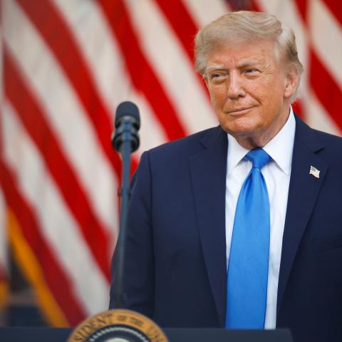 Trump says triumphal arch in DC will be converted to ‘top grade military complex’