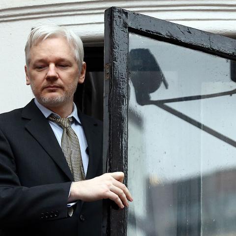 Julian Assange returns to X, announces wife is pregnant