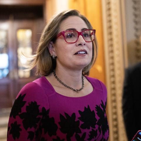 Kyrsten Sinema's ex-bodyguard, lover arrested after allegedly breaking into her home