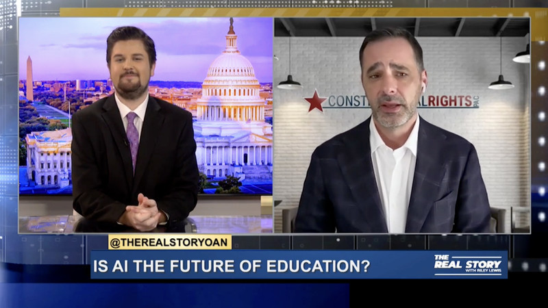 Larry Ward on The Real Story: San Fran AI School - Will Humans Serve AI or AI Serve Humanity?