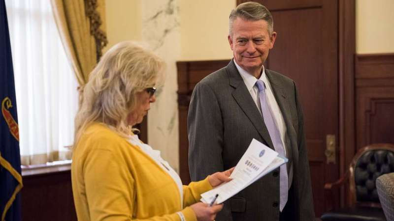 Trump-backed governor wins GOP primary for third term after running on deregulation and tax cuts