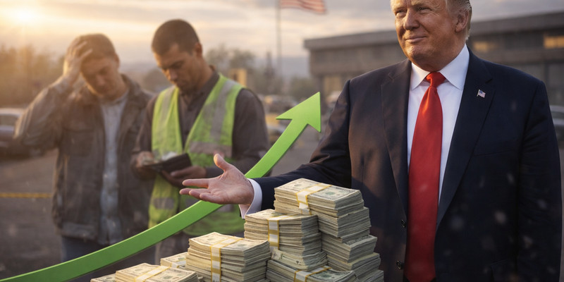 Trump Contrasts Rising Wages Since He Returned to Office with Shrinking Real Wages Under Biden