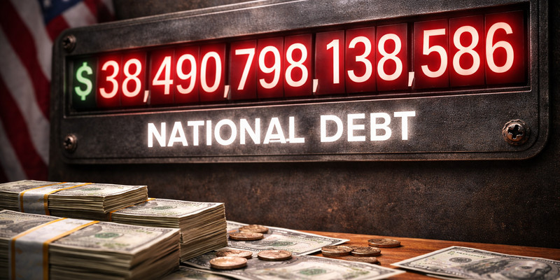 National Debt Tracker: American taxpayers (you) are now on the hook for $38,490,798,138,585.90 as of 1/23/26
