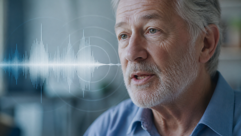 How the Sound of Your Voice Could Signal Dementia Years Early