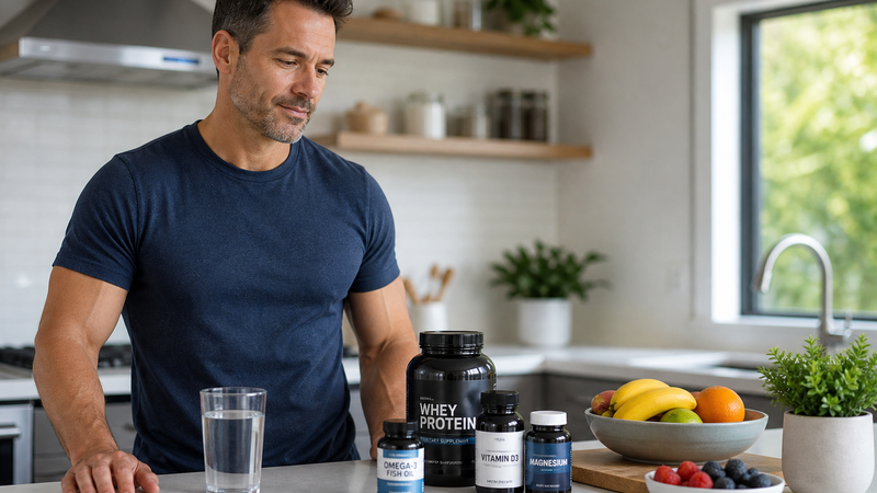 Which Supplements Men Over 40 Actually Need — and Which to Skip