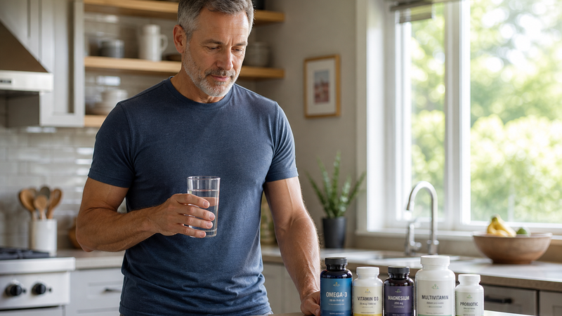 What Men Over 50 Should Actually Be Taking Every Day