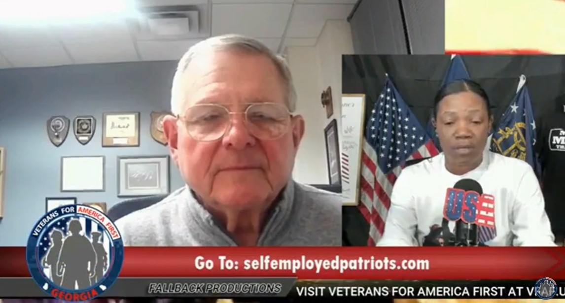 VFAF’s Admiral Charles Kubic joins Real News with Lucretia Hughes