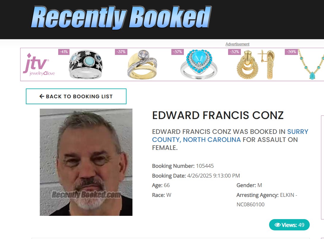 Man Impersonating VFAF Veterans for America First Arrested for Assaulting Woman in North Carolina — Suspect Identified as Butch Conz aka Edward Francis Conz