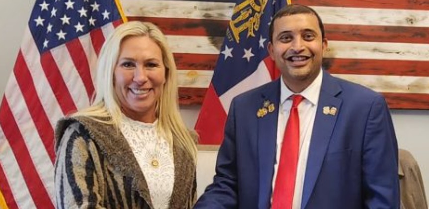 Indian Press Covers VFAF’s Kartik Bhatt Georgia State Chapter Deputy Political Director