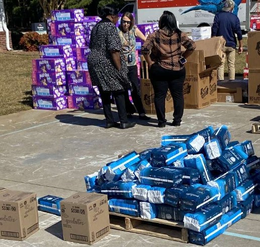 Truckloads of Hurricane Relief Delivered to Georgia’s Fort Eisenhower base: Georgia Veterans for America First