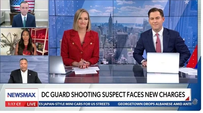 VFAF’s Berney Flowers with Kim Klacik NEWSMAX DC National Guard Shooter New Charges