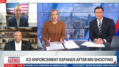 VFAF’s Lt. Col Berney Flowers appeared on NEWSMAX Discussing ICE shooting in