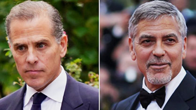 Hunter Biden blames dad's exit on 'big mouth' George Clooney