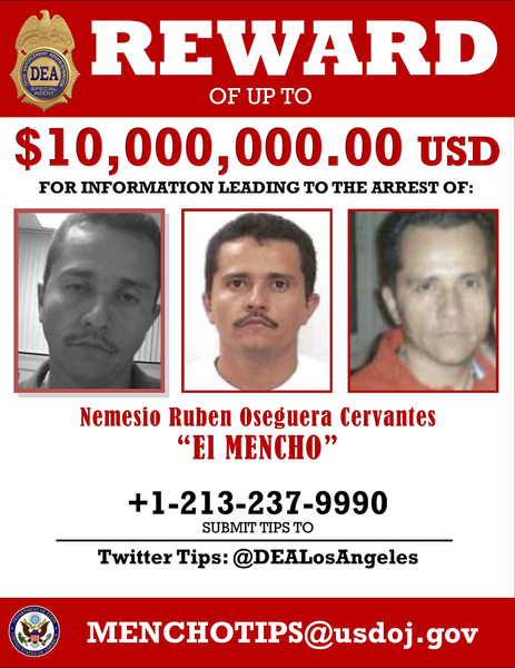U.S. cocaine consumers make CJNG top Mexican cartel