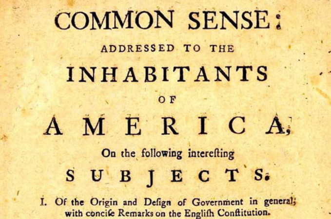 ‘Common Sense’: Back in 1776 and now in 2020, Americans have a choice