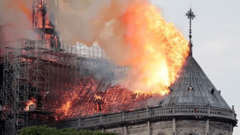 Notre Dame being rebuilt as 'woke theme park'