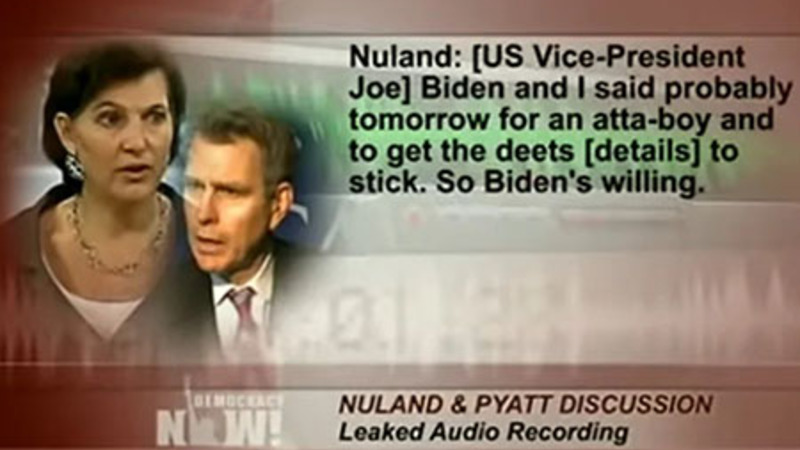 Victoria Nuland seemed to micromanage 2014 Ukraine coup
