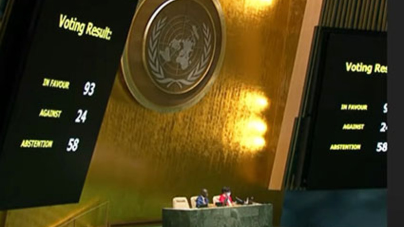 At UN, 93 nations rebuked Russia, down from 140