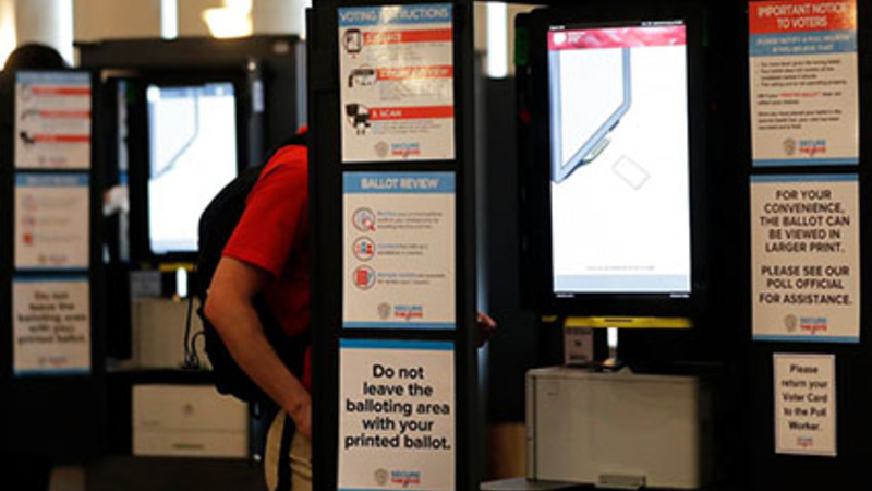 Voting machine ‘malfunctions’ reported in Georgia