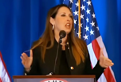 McDaniel won't leave RNC as fundraising plummets