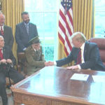Trump lauds WWII vets: ‘Great heroes’ from when ‘we knew how to win wars’