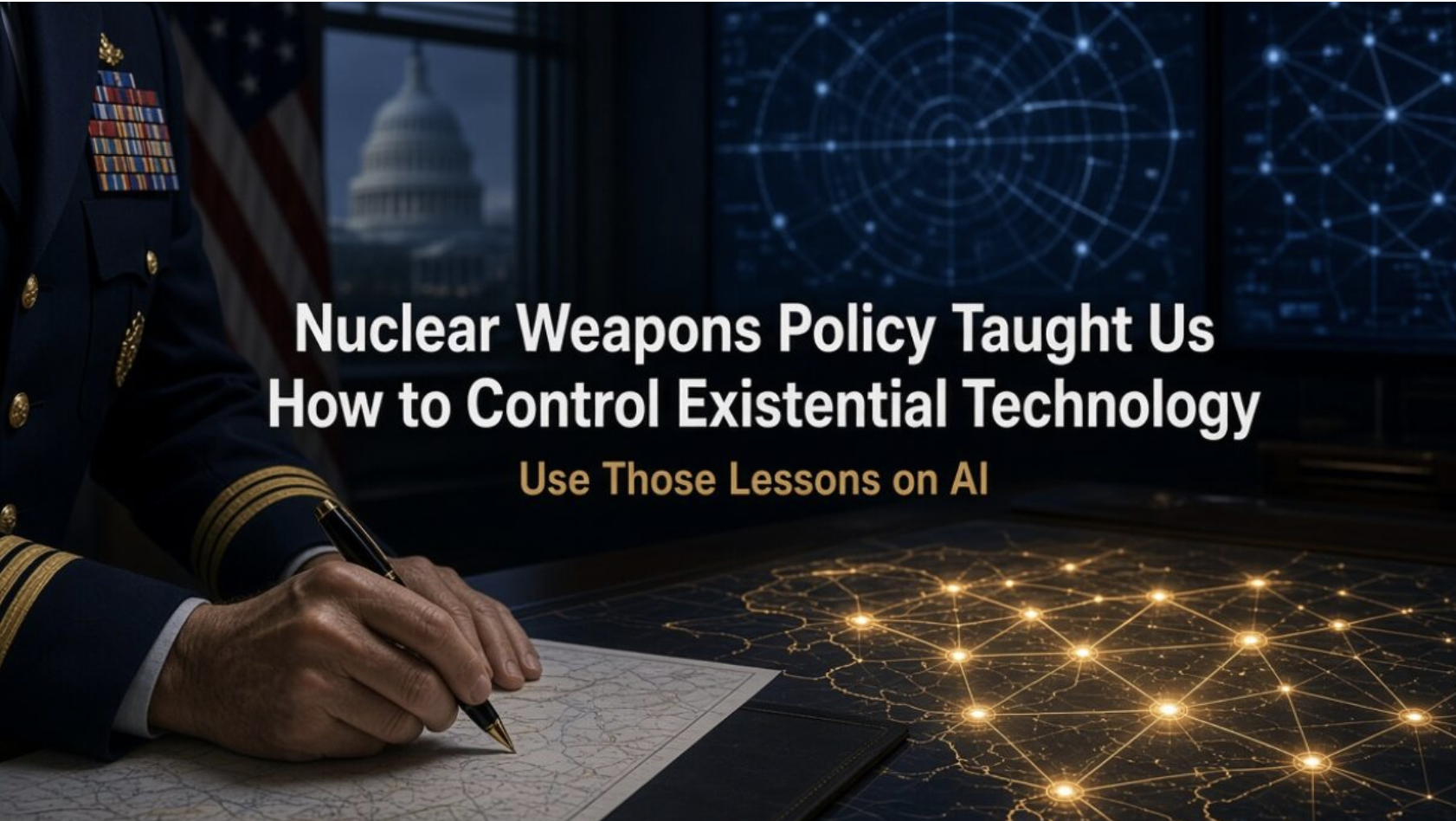 Nuclear Weapons Policy Taught Us How to Control Existential Technology: Use Those Lessons on AI