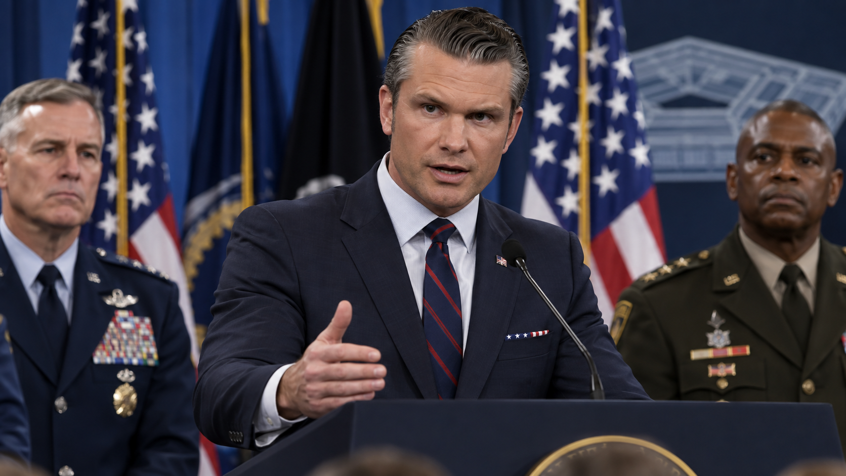 Hegseth Set to Unveil Sweeping 20% Cut in General and Admiral Positions