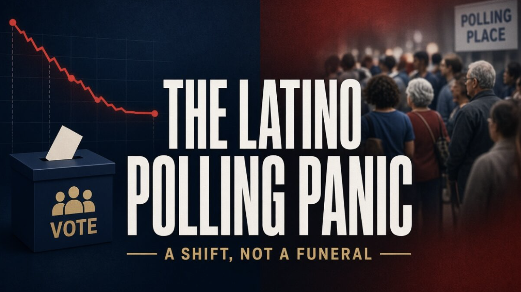 The Latino-polling panic is running ahead of the map. The shift is real. The obituary is not.