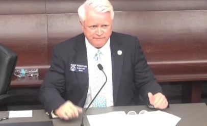 Georgia Senator Randy Robertson testifies on VFAF’s SB 268 in Judiciary Committee.