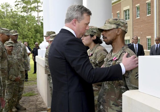 Honoring the Heroes of the Fort Stewart, Georgia Attack - VFAF Official Commendation for Valor Presented