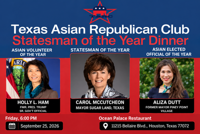 VFAF Ambassador Aliza Fan Dutt Named Asian Elected Official of the Year